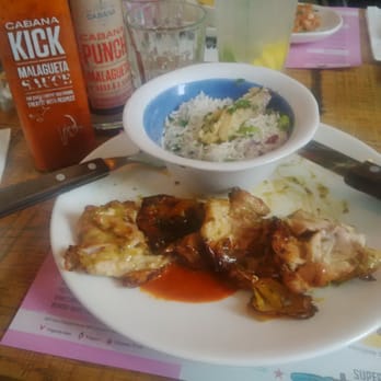 Cabana - ZINGY LIME & GARLIC CHICKEN
and Biro-Biro Rice - Brazilian Near Me - London, XGL
