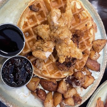 The Flipside Cafe - Fried Chicken and Waffles - Breakfast & Brunch Near Me - Fort Mill, South Carolina