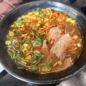 Lanzhou Hand-Pulled Noodles - Spicy beef noodles - Chinese Near Me - Matthews, North Carolina