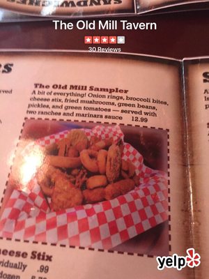 Menu photo 8 The Old Mill Tavern Homosassa, FL