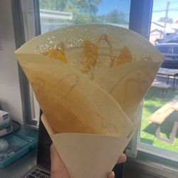 My Thai Food - Caramel coconut mango crepe