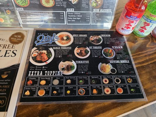 Menu photo 1 9 Style Ramen San Clemente, CA Menu photo 1 9 Style Ramen San Clemente, CA