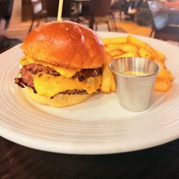 Wagyu Smash Burger with Fries
