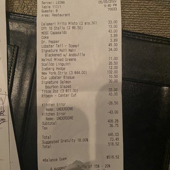 McCormick & Schmick's Seafood & Steaks - Simple instructions, high cost, and they still screwed it up. - Seafood Near Me - Indianapolis, Indiana McCormick & Schmick's Seafood & Steaks - Simple instructions, high cost, and they still screwed it up. - Seafood Near Me - Indianapolis, Indiana