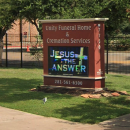 Exterior photo of Unity Funeral Home - Houston, Texas Exterior photo of Unity Funeral Home - Houston, Texas