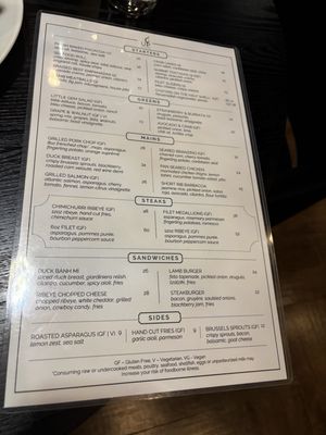 Menu photo 1 Up Cellar Bargersville, IN