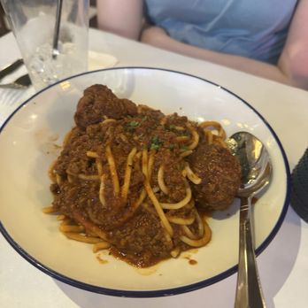 Casa D'angelo New York - Spaghetti with meatballs and meat sauce - Italian Near Me - New York, New York Casa D'angelo New York - Spaghetti with meatballs and meat sauce - Italian Near Me - New York, New York