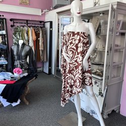 Klutch Boutique  - Gorgeous silk one shoulder caftan style dressy dress. Custom made