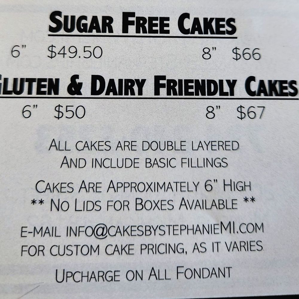 Cakes by Stephanie - Bakeries Near Me - Monroe, Michigan Cakes by Stephanie - Bakeries Near Me - Monroe, Michigan