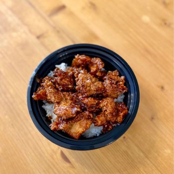 Papi Clary's Kitchen - Popcorn Chicken Rice Bowl - Asian Fusion Near Me - Concord, California