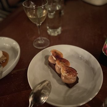 Needle and Thread - Flourless Choc cake with peanut butter mousse - Lounges Near Me - Seattle, Washington