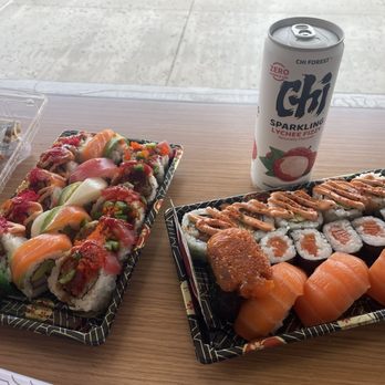 7Friday Sushi - Salmon Lover Combo + Samurai Combo - Sushi Bars Near Me - Cypress, Texas
