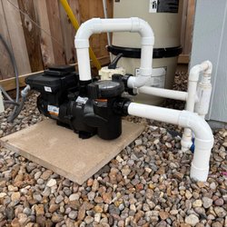 Drew Pools - Jandy VS FloPro pump installed in Houston, TX!  Clean install, efficient performance, and improved pool circulation. #Jandy #HoustonTX