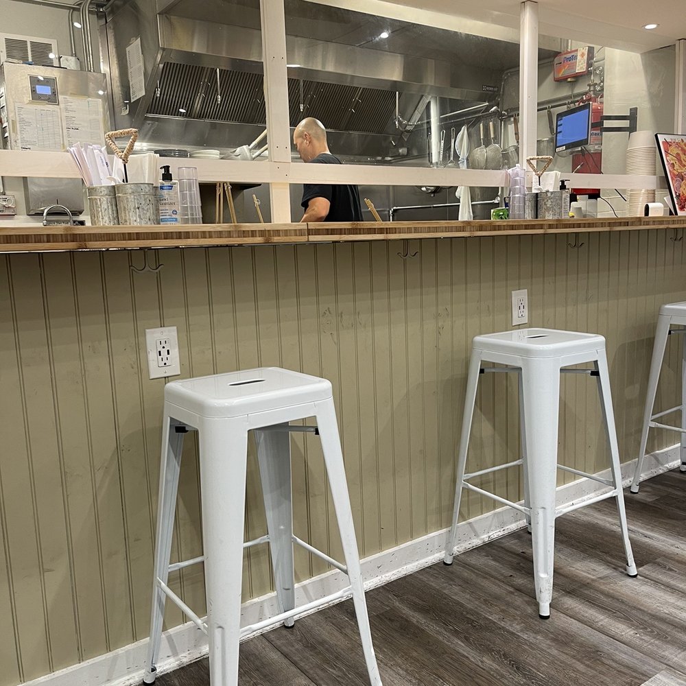 Menya Ramen House - Kitchen Counter view table - Ramen Near Me - Metuchen, New Jersey Menya Ramen House - Kitchen Counter view table - Ramen Near Me - Metuchen, New Jersey