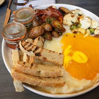 Provisional Kitchen - Pendry ostrich egg breakfast platter $90 can feed 4 people - Breakfast & Brunch Near Me - San Diego, California Provisional Kitchen - Pendry ostrich egg breakfast platter $90 can feed 4 people - Breakfast & Brunch Near Me - San Diego, California