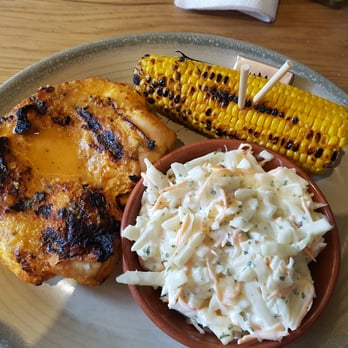 Nando's - Butterfly chicken breast with corn on the cob and coleslaw salad! Amazing - Chicken Shop Near Me - Kensington, XGL