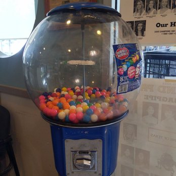 Angela's Cafe - Requisite gum ball machine to qualify for legit Cafe! - Breakfast & Brunch Near Me - Dallas, Texas