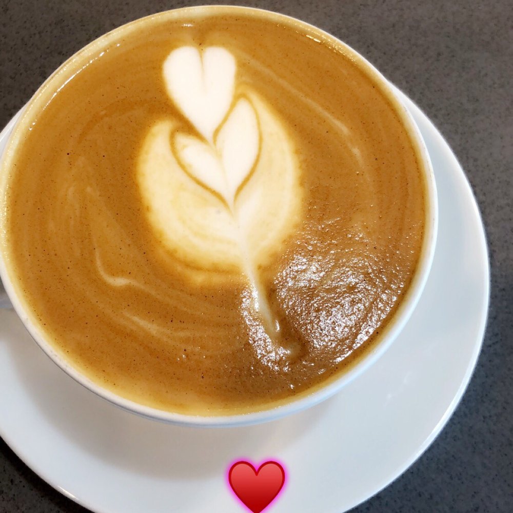 Asip Coffee Roasters - Almond milk latte - Coffee Roasteries Near Me - Merced, California