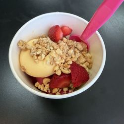 Pomegranate and peach