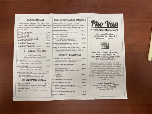 Pho Van by null