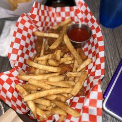 EL Charro Mexican Food & Cantina - Kids Chicken Fingers with French Fries Plate
