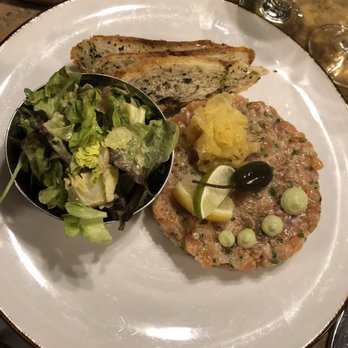 Gustave - Salmon tartar - French Near Me - Montreal, Quebec