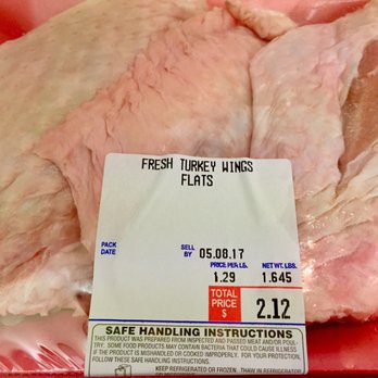 Harolds Meat Market - Turkey wings (flats)...cost way more at the grocery store for the exact same amount. - Meat Shops Near Me - Jacksonville, Florida Harolds Meat Market - Turkey wings (flats)...cost way more at the grocery store for the exact same amount. - Meat Shops Near Me - Jacksonville, Florida