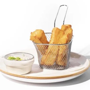 Cafe Landwer - Haloomi Halloumi Sticks - Mediterranean Near Me - Boca Raton, Florida