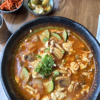 Korean Superette - Mushroom tofu soup - Korean Near Me - Berkeley, California Korean Superette - Mushroom tofu soup - Korean Near Me - Berkeley, California