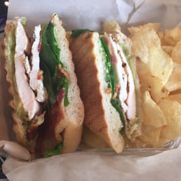 Huvar Chicken Club Sandwich