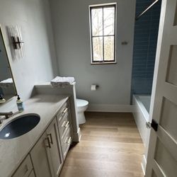 A1 Supreme Clean - Look at the floor, windows, and sink sparkle