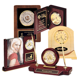 Image Specialties Of Glenview - Clocks of all shapes and sizes and budgets.