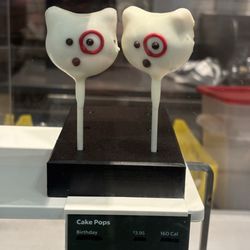 The super adorable cake pops my kiddos love.