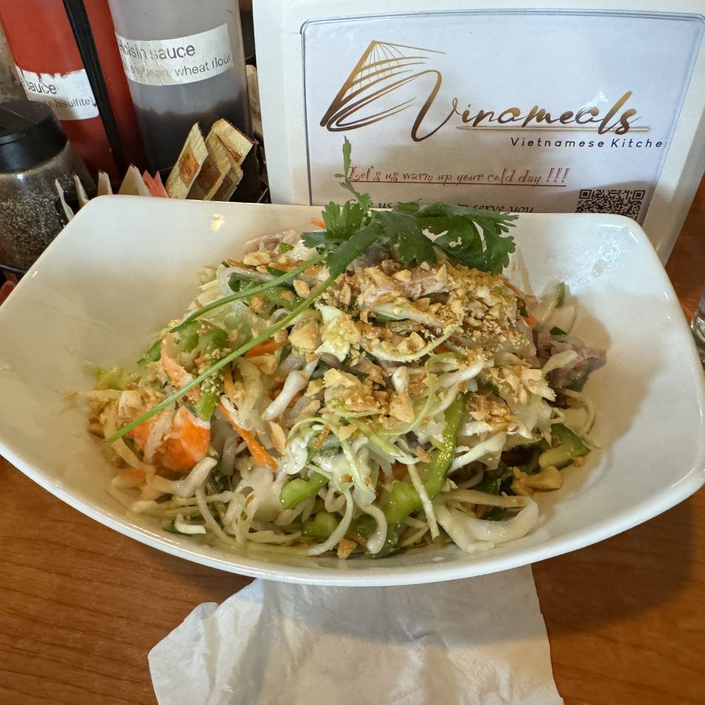 Vinameals - Shrimp and Pork Salad - Vietnamese Near Me - Littleton, Colorado Vinameals - Shrimp and Pork Salad - Vietnamese Near Me - Littleton, Colorado