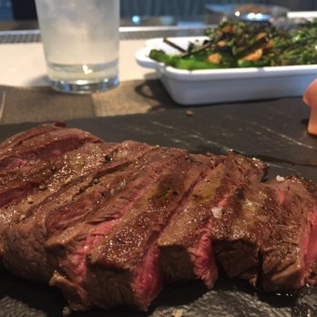Prime Restaurant Silicon Valley - Flat iron steak with side of broccolini - New American Near Me - Santa Clara, California Prime Restaurant Silicon Valley - Flat iron steak with side of broccolini - New American Near Me - Santa Clara, California