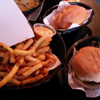 The Burnt Tongue - Thai shrimp w/ coconut soup, fries, burger - Burgers Near Me - Hamilton, Ontario The Burnt Tongue - Thai shrimp w/ coconut soup, fries, burger - Burgers Near Me - Hamilton, Ontario