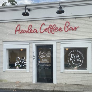 Azalea Coffee Bar - Front entrance - Coffee & Tea Near Me - Columbia, South Carolina