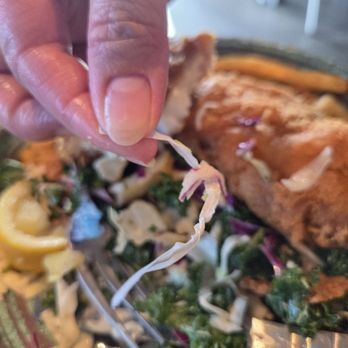 California Fish Grill - Up close on plastic. - Seafood Near Me - Whittier, California