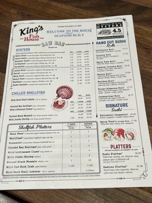 Menu photo 3 King's Fish House - Henderson Henderson, NV Menu photo 3 King's Fish House - Henderson Henderson, NV