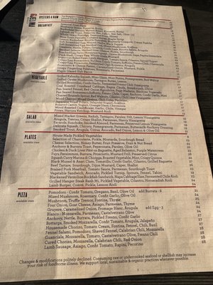 Menu photo 4 Gjelina Venice, CA Menu photo 4 Gjelina Venice, CA