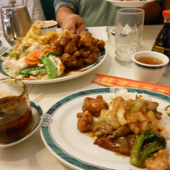 Canton Wok - a plate of food on a table - Asian Fusion Near Me - The Dalles, Oregon