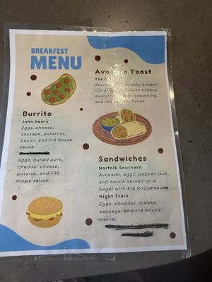 Menu photo 1 FR8 House Norfolk, VA
