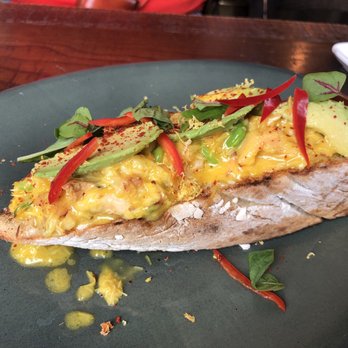 The Gage - Rock Crab and Avocado Toast - New American Near Me - Chicago, Illinois The Gage - Rock Crab and Avocado Toast - New American Near Me - Chicago, Illinois