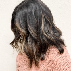 Balayge hand painted highlights