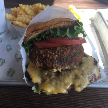 Shake Shack Glendale - Look at that crispy portobello #ShackStack - Burgers Near Me - Glendale, California Shake Shack Glendale - Look at that crispy portobello #ShackStack - Burgers Near Me - Glendale, California