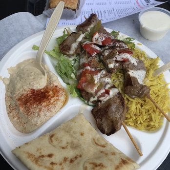 Jaffa Cafe - Lamb kabob meal.. delicious! - Middle Eastern Near Me - Arroyo Grande, California Jaffa Cafe - Lamb kabob meal.. delicious! - Middle Eastern Near Me - Arroyo Grande, California