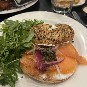 Cafe Patachou - Ora - King Sustainable Smoked Salmon Bagel - Breakfast & Brunch Near Me - Carmel, Indiana Cafe Patachou - Ora - King Sustainable Smoked Salmon Bagel - Breakfast & Brunch Near Me - Carmel, Indiana