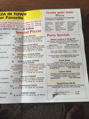 Menu photo 2 4th Street Pizza Calgary, AB Menu photo 2 4th Street Pizza Calgary, AB