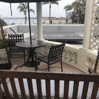 Glorietta Bay Inn - The best surprise of the room was this ammzzzn  private patio and dining area with swing  the highlight of this beautiful old mansion - Hotels Near Me - Coronado, California