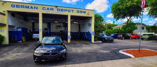 Photo of German Car Depot - Hollywood, FL, US. SoFlo German Auto Mechanics certified to repair, service, maintain, and replace OEM genuine car parts! BMW Repair shop near Weston...